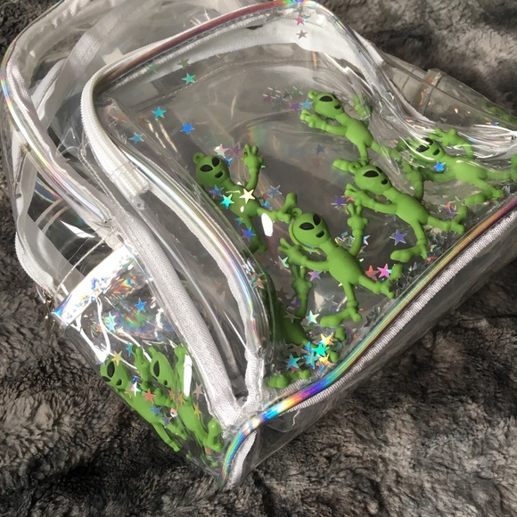 Dollskill Aliens PCV Clear Backpack - Picture 6 of 7